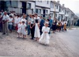 slavnostn hodkov me svat se svcenm novho praporu a znaku obce v roce 1998